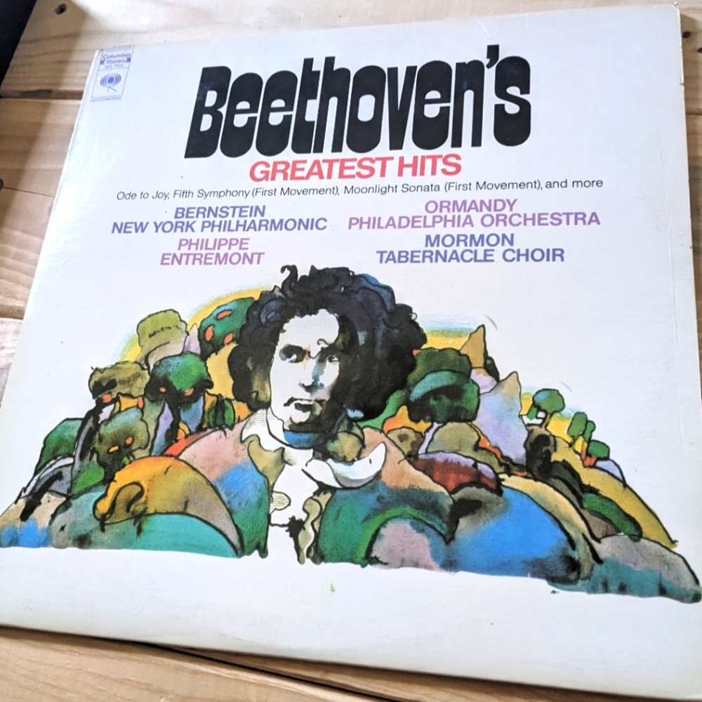 Beethoven's Greatest Hits Vinyl LP Columbia MS 7504